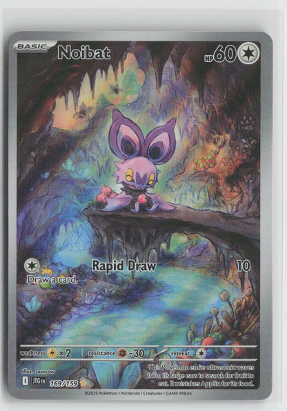 Noibat - Illustration Rare Holo JTG 169/159 NM