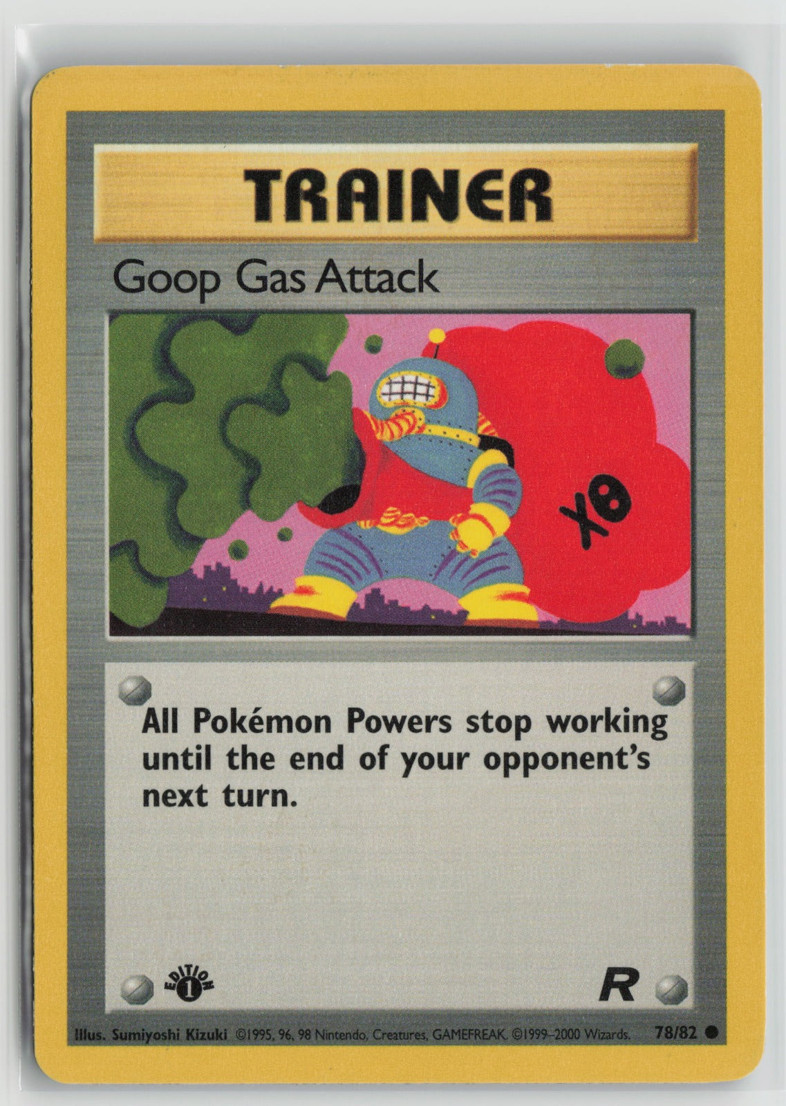 Goop Gas Attack Common 1st Edition TR 78/82 MP