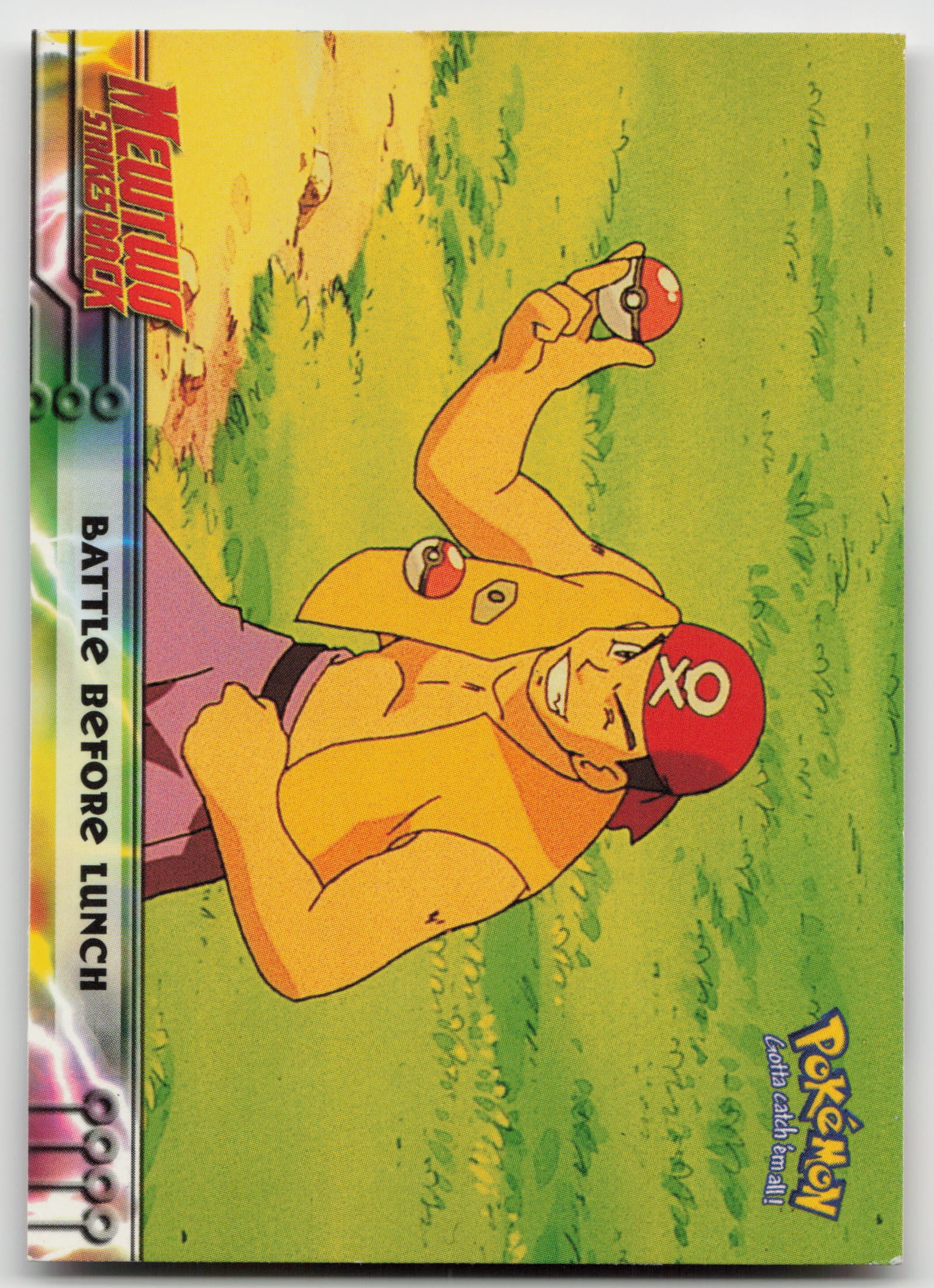 Battle Before Lunch #10 Mewtwo Strikes Back Topps Movie Animation Edition Non-Holo LP