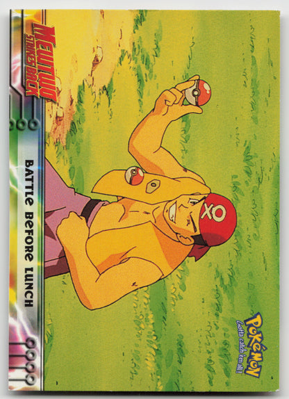 Battle Before Lunch #10 Mewtwo Strikes Back Topps Movie Animation Edition Non-Holo LP