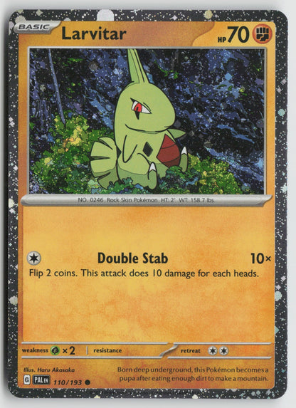 Larvitar - (Cosmo Foil) Promo Holo MCAP 110/193 NM