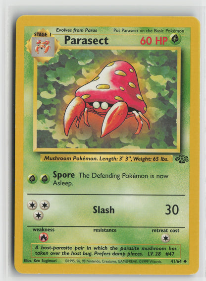 Parasect Uncommon Unlimited JU 41/64 LP
