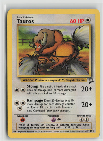 Tauros Uncommon BS2 062/130 HP