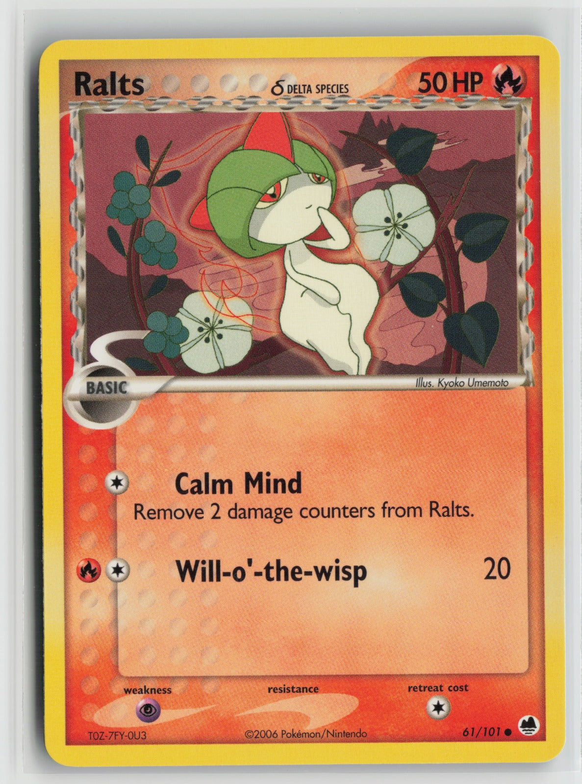 Ralts (Delta Species) Common DF 61/101 NM