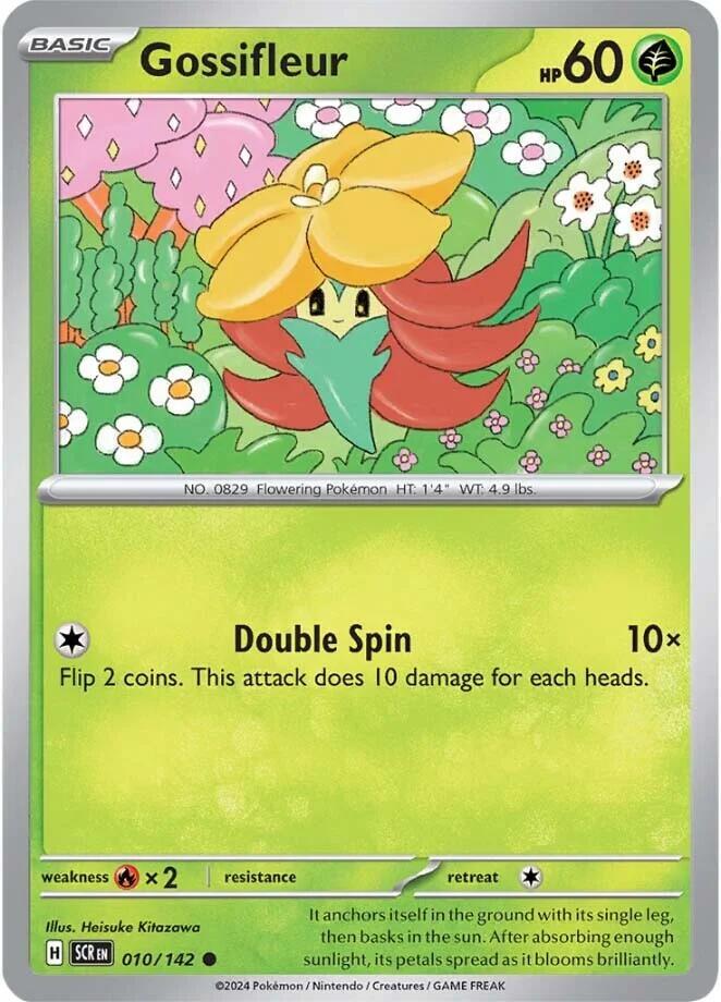Gossifleur Common Regular SCR 010/142 NM