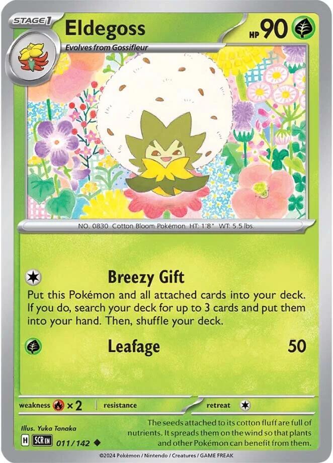 Eldegoss Uncommon Regular SCR 011/142 NM