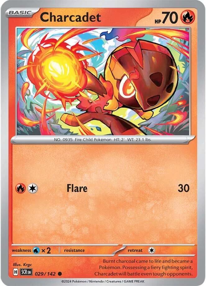Charcadet Common Regular SCR 029/142 NM