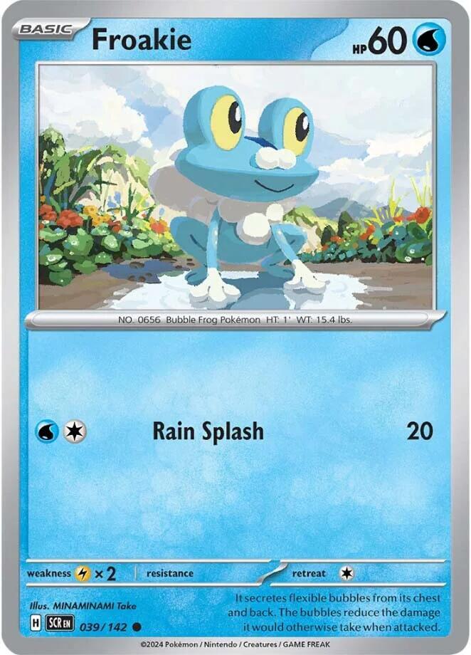 Froakie Common Regular SCR 039/142 NM