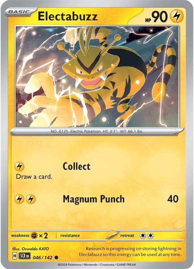 Electabuzz Common Regular SCR 046/142 NM