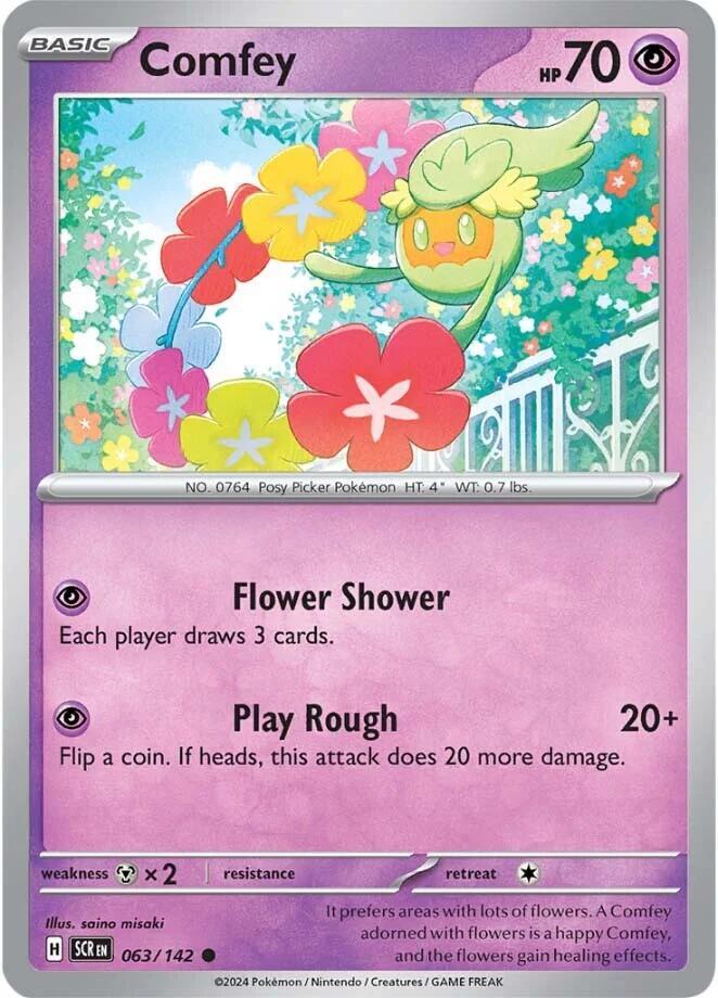 Comfey Common Reverse Holo SCR 063/142 NM