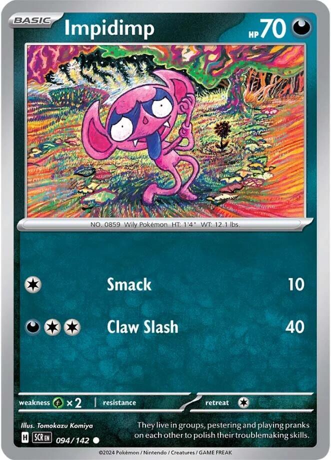 Impidimp Common Reverse Holo SCR 094/142 NM