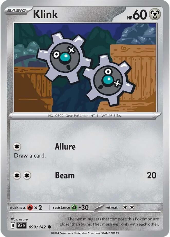 Klink Common Regular SCR 099/142 NM