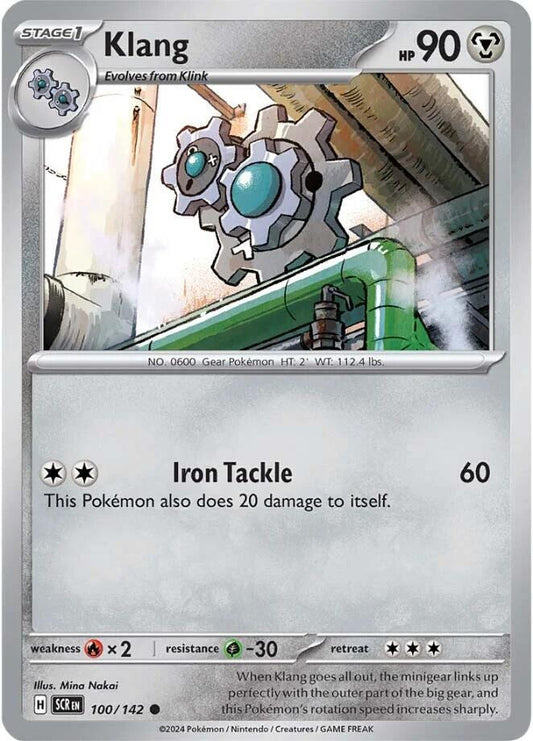 Klang Common Reverse Holo SCR 100/142 NM
