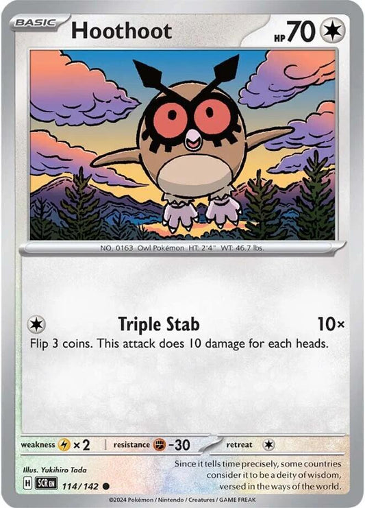 Hoothoot Common Regular SCR 114/142 NM