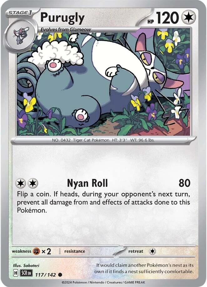 Purugly Common Regular SCR 117/142 NM