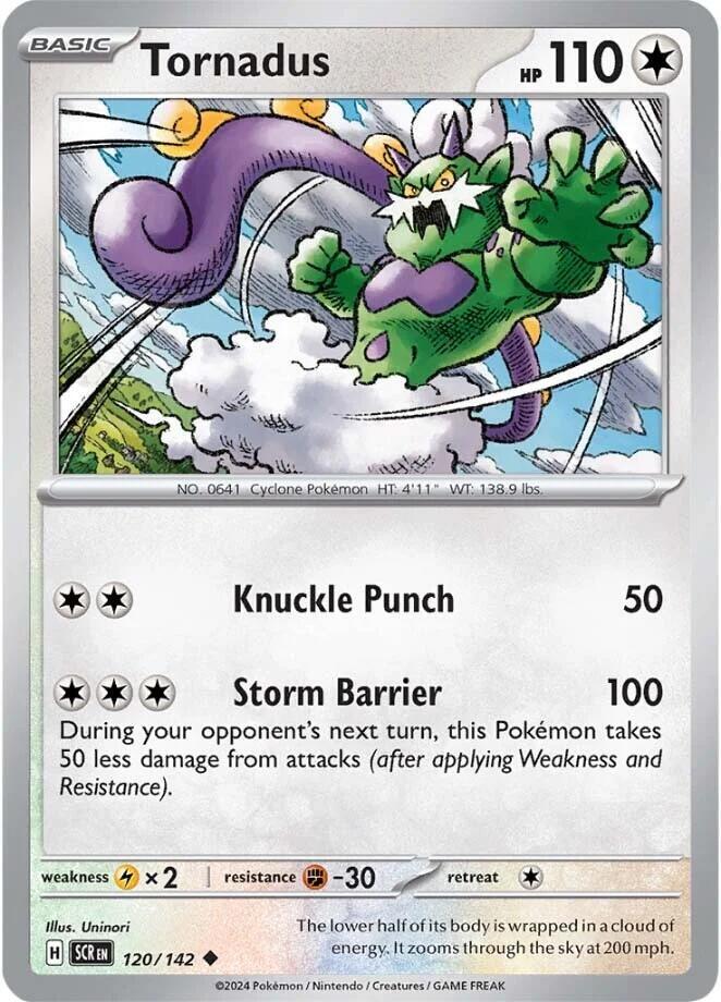 Tornadus Uncommon Regular SCR 120/142 NM