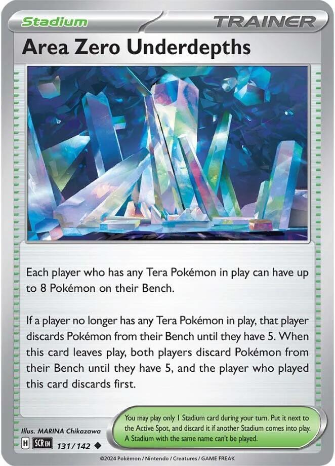 Area Zero Underdepths Uncommon Regular SCR 131/142 NM