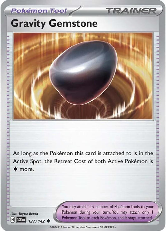 Gravity Gemstone Uncommon Regular SCR 137/142 NM
