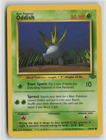 Oddish Common Unlimited JU 58/64 MP