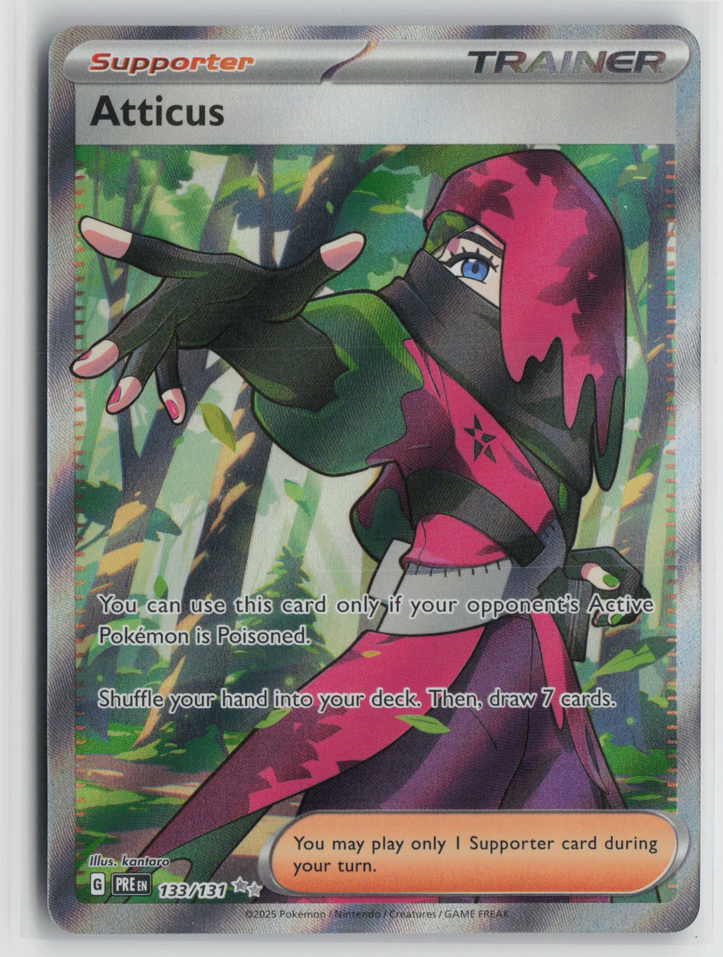 Atticus - Ultra Rare SV: Prismatic Evolutions 133/131 NM-A