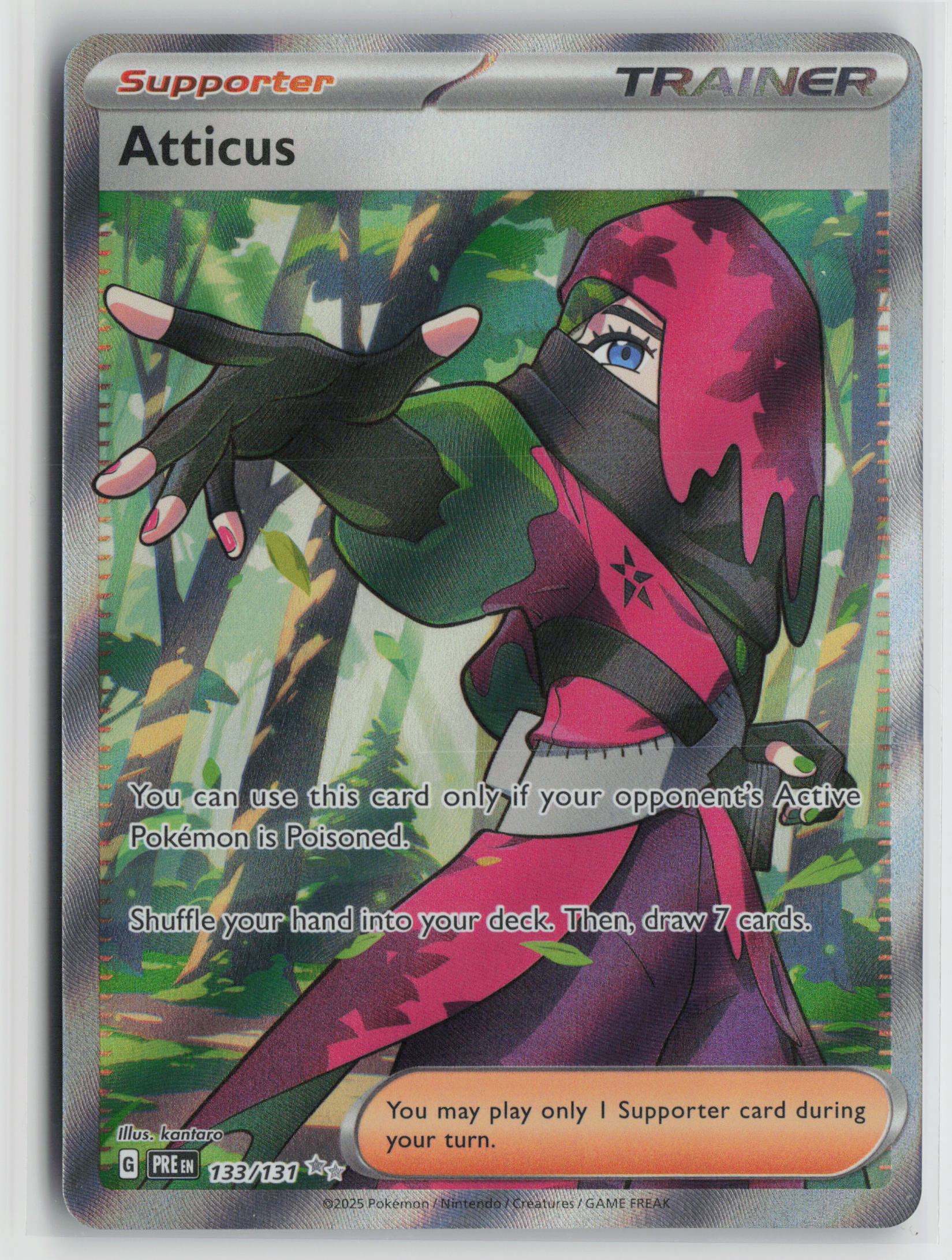 Atticus - Ultra Rare SV: Prismatic Evolutions 133/131 NM-A