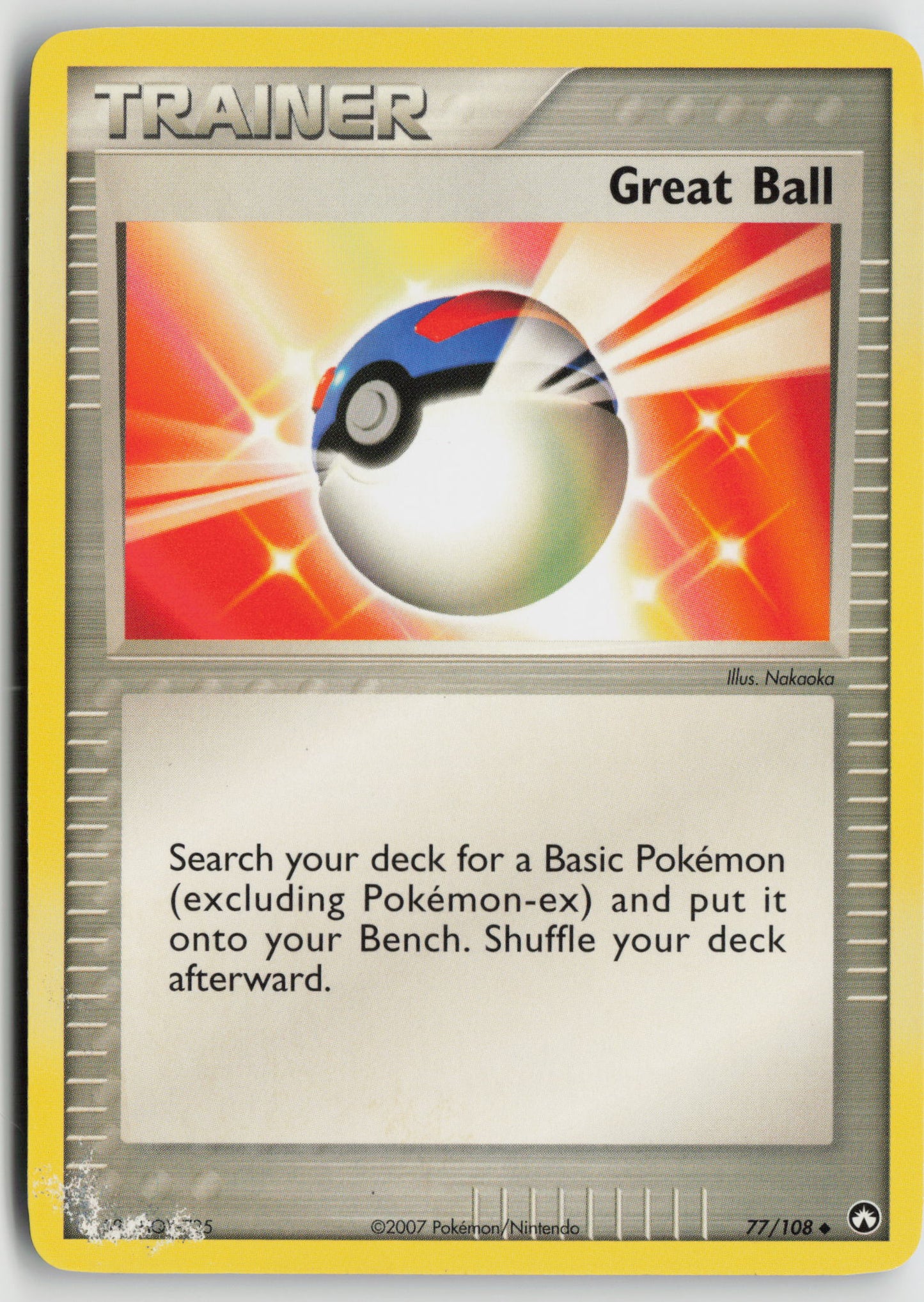 Great Ball Uncommon Power Keepers 77/108 DMG