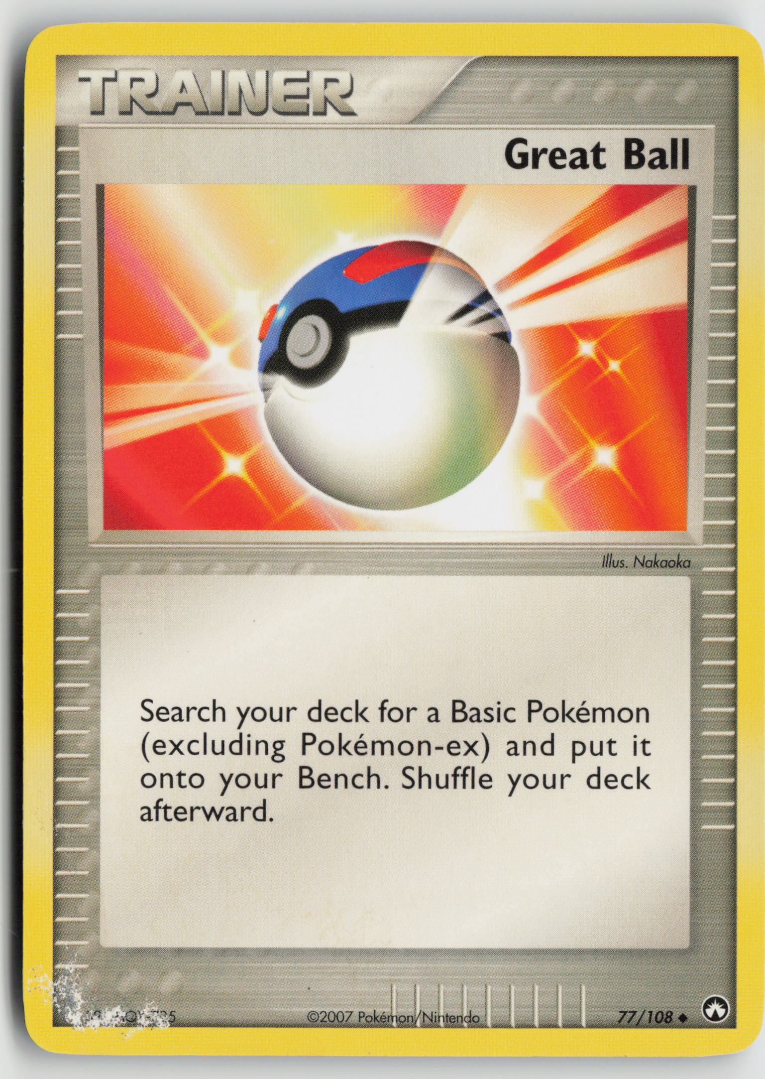 Great Ball Uncommon Power Keepers 77/108 DMG