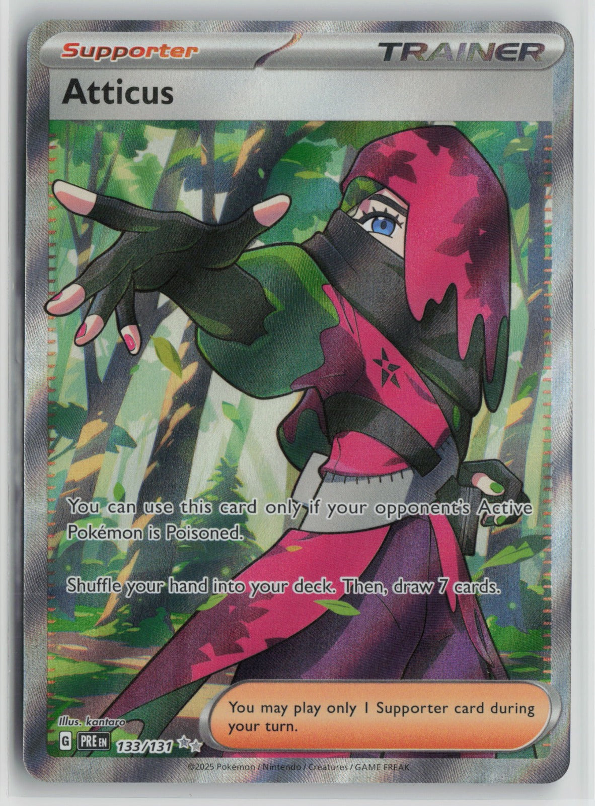 Atticus Ultra Rare Holo PRE 133/131 NM