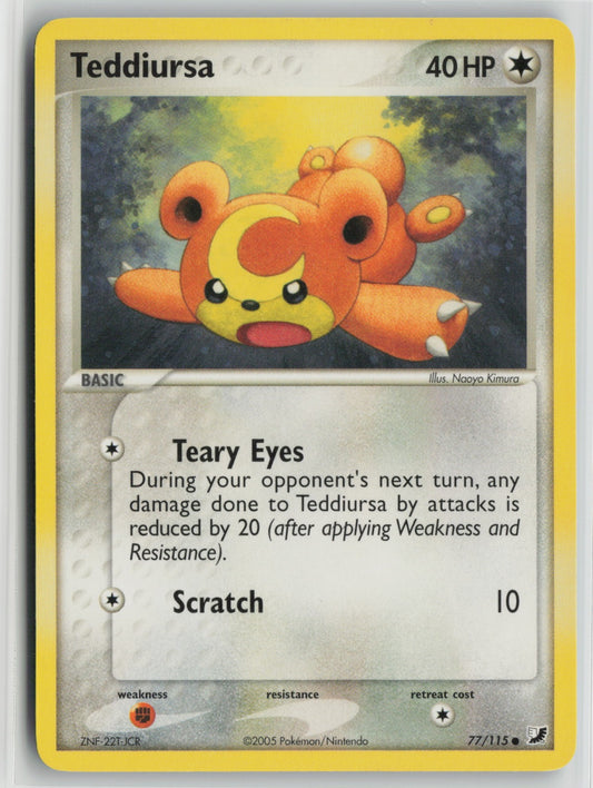 Teddiursa Common UF 77/115 NM
