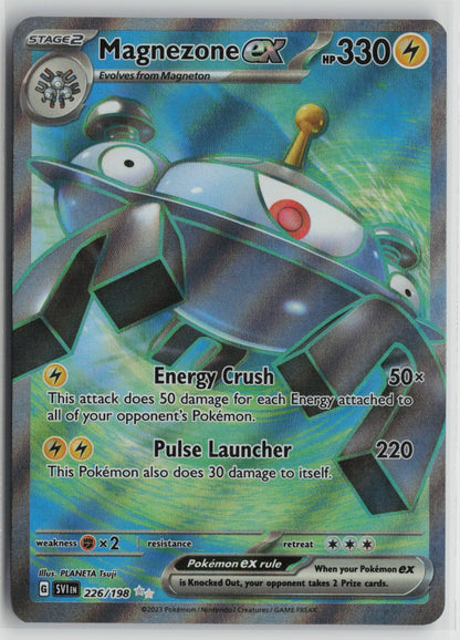 Magnezone ex - Ultra Rare Holo SVI 226/198 NM