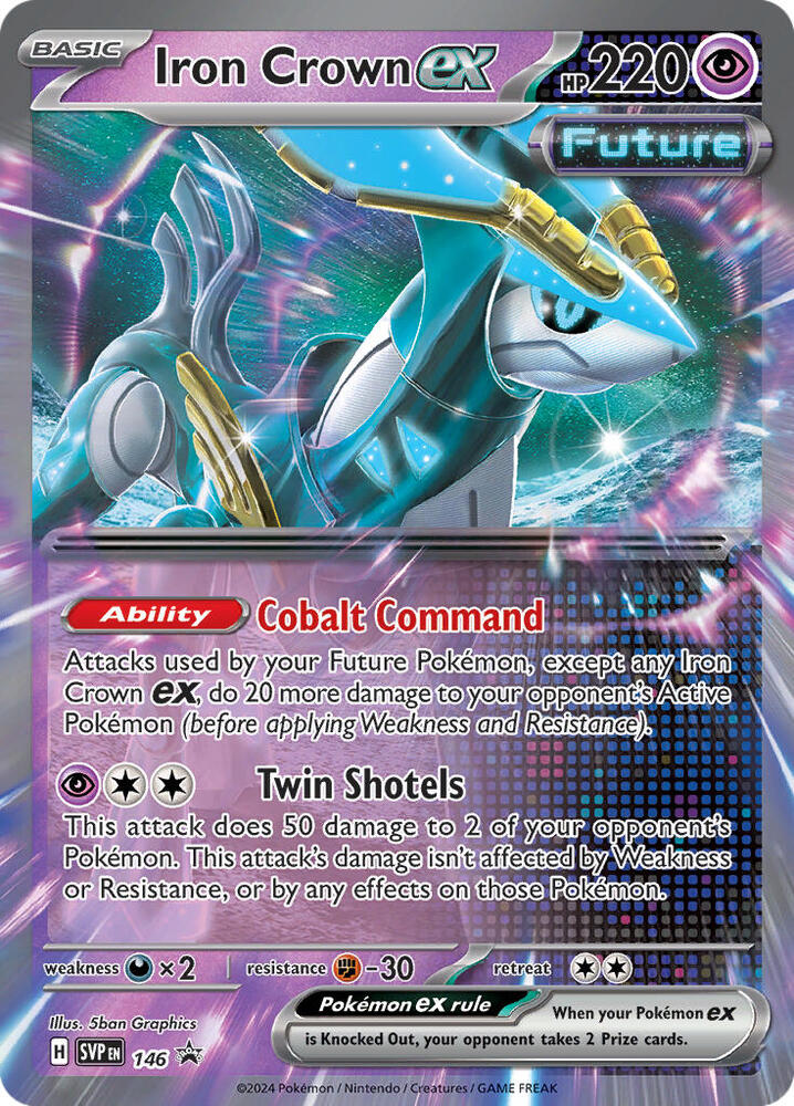 Iron Crown ex - Promo Holo SVP 146 NM