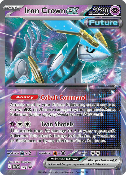 Iron Crown ex - Promo Holo SVP 146 NM