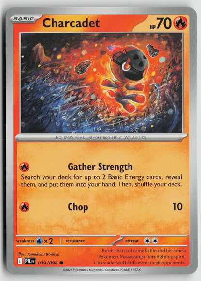 Charcadet Common ME02: Phantasmal Flames 019/094 NM