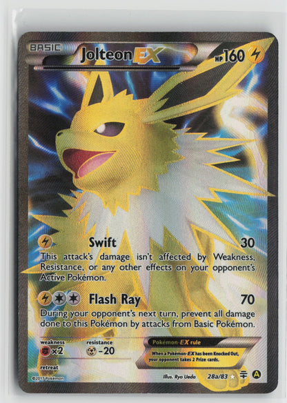 Jolteon EX - 28a/83 Promo Holo PR 028a/083 LP