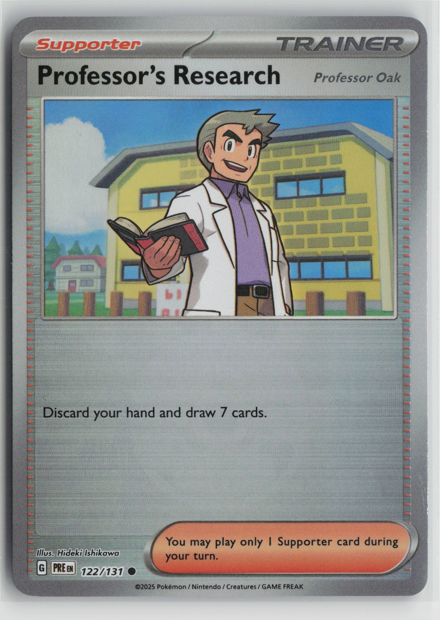 Professor's Research (Poke Ball Pattern) Prismatic Evolutions 122/131 NM
