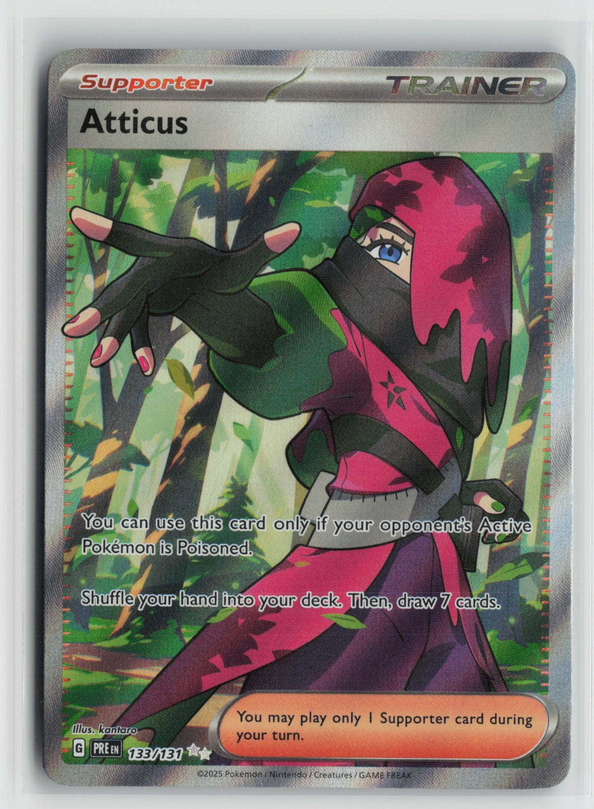 Atticus Ultra Rare Holo PRE 133/131 NM