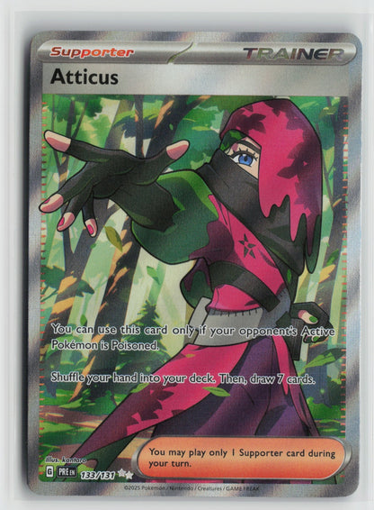 Atticus Ultra Rare Holo PRE 133/131 NM