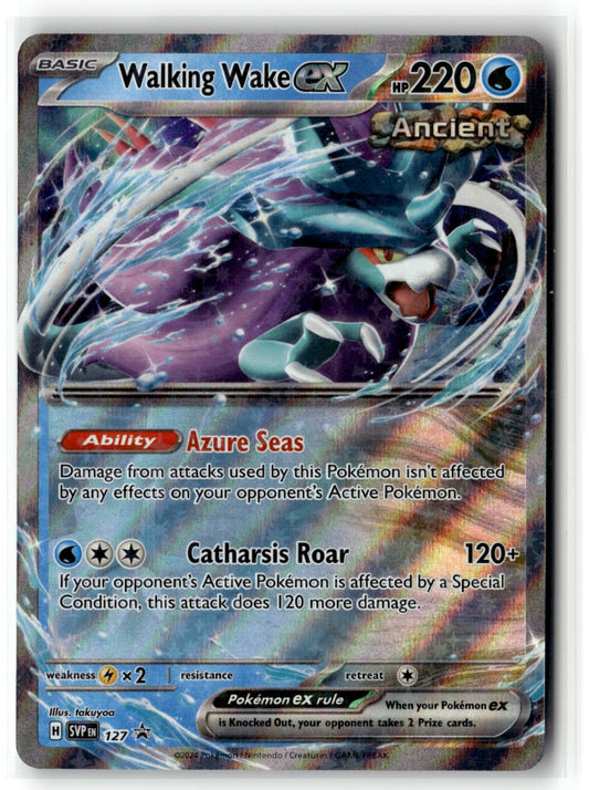 Walking Wake ex - Promo SV: Scarlet & Violet Promo Cards 127 NM