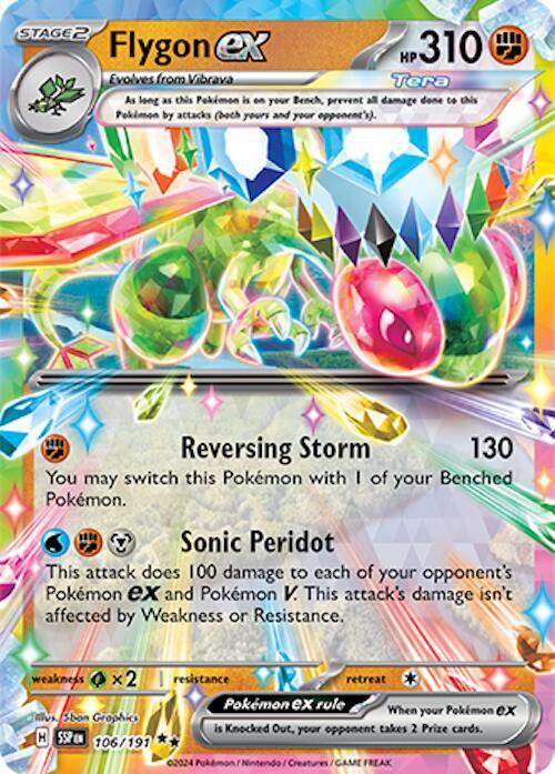 Flygon ex Double Rare Holo SSP 106/191 NM
