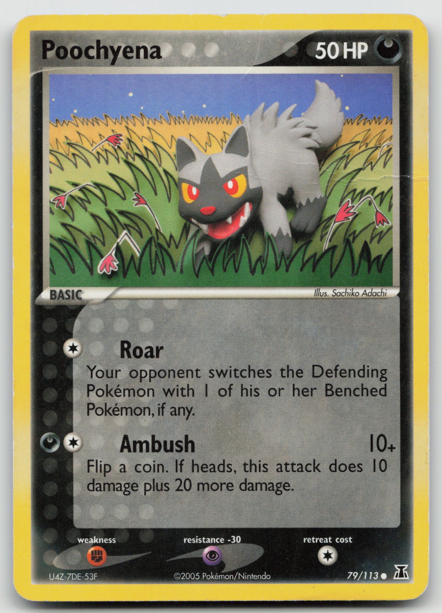 Poochyena Common Normal DS 79/113 DMG