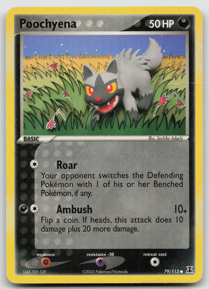 Poochyena Common Normal DS 79/113 DMG