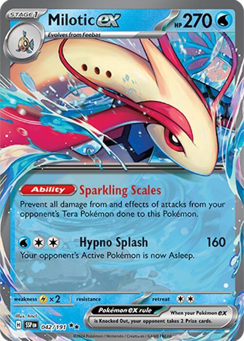 Milotic ex Double Rare Holo SSP 042/191 NM