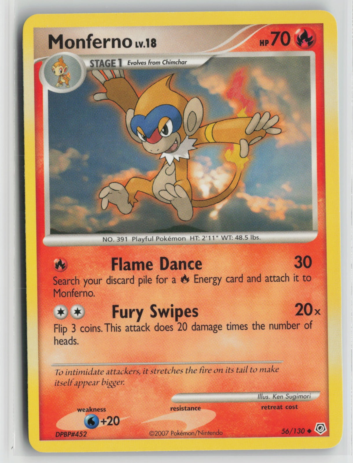 Monferno Uncommon DP 56/130 HP