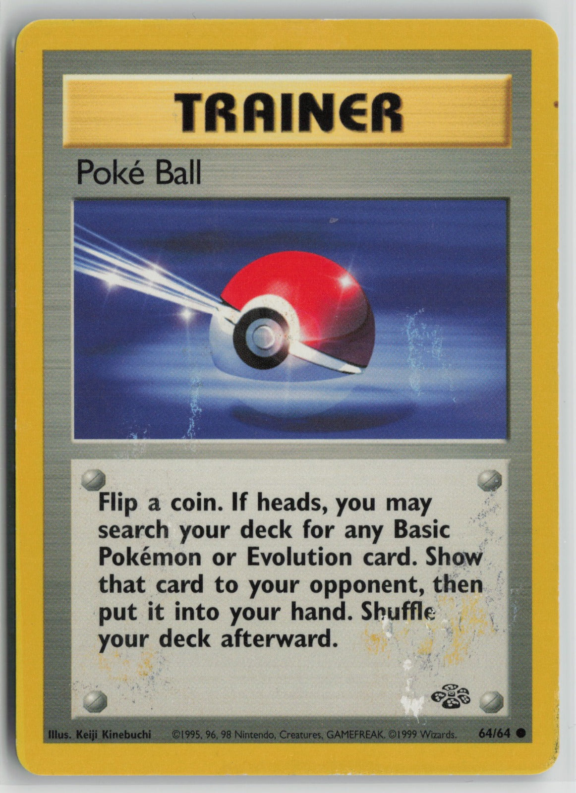 Poke Ball Common Unlimited JU 64/64 DMG