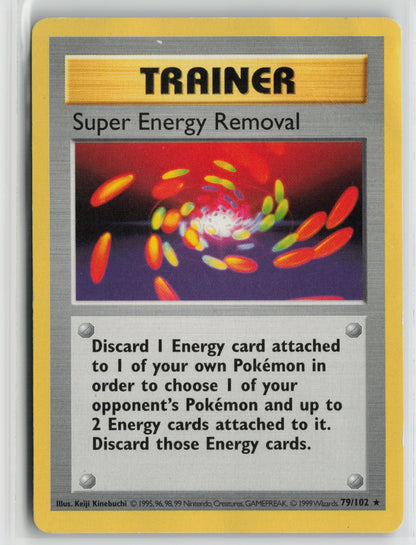Super Energy Removal Rare Unlimited BSS 079/102 DMG