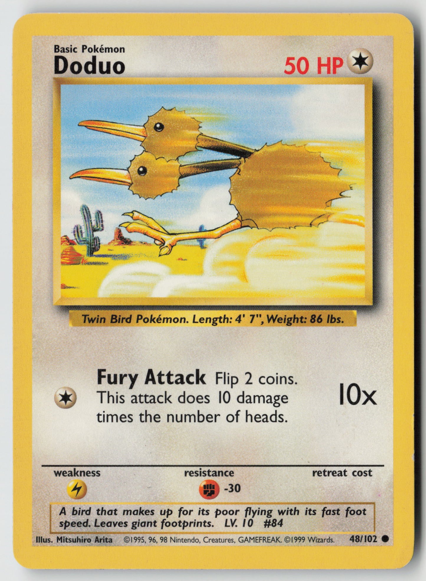 Doduo Common Base Set 048/102 MP