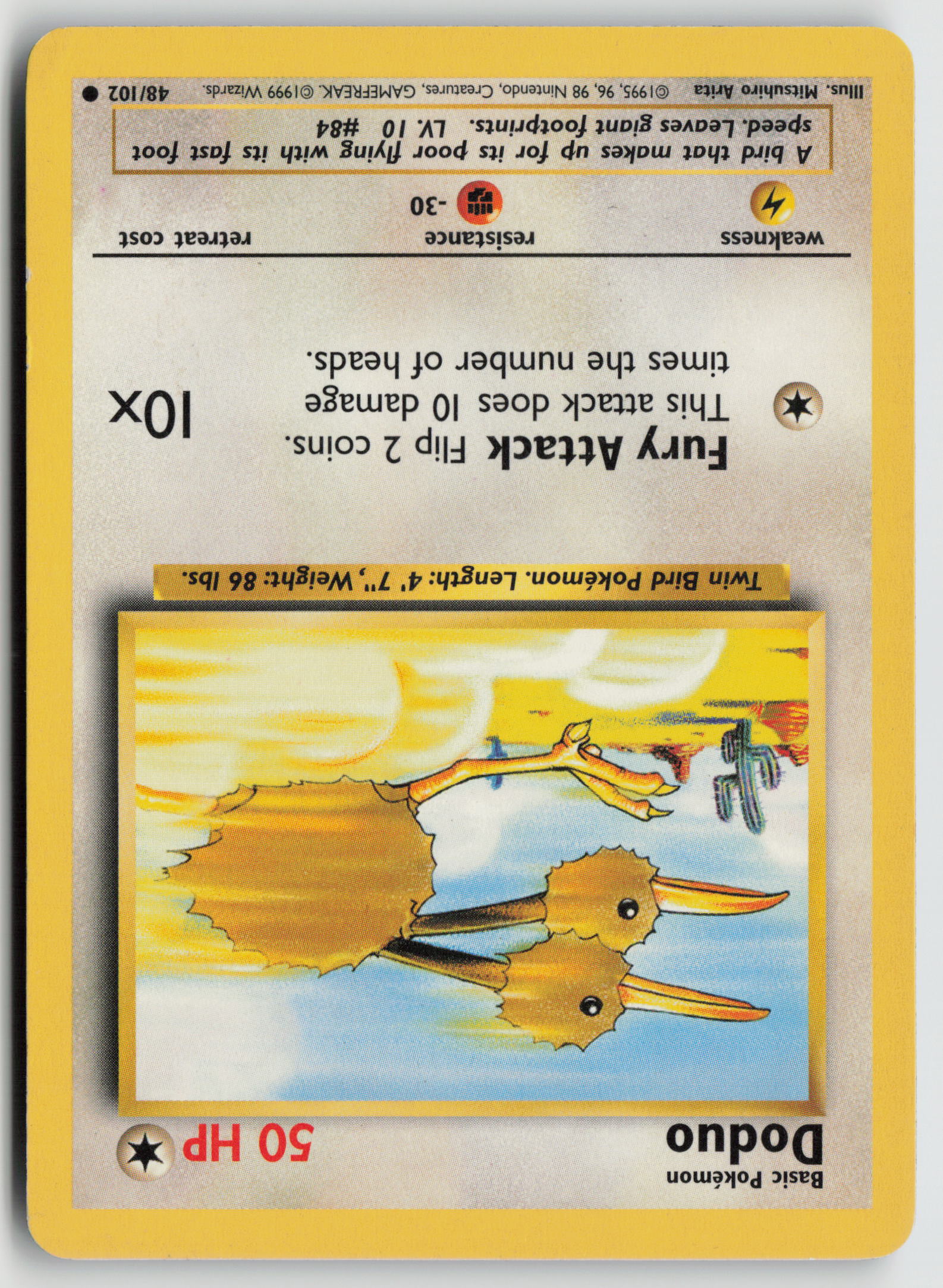 Doduo Common Base Set 048/102 MP