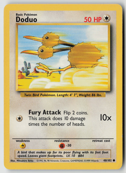 Doduo Common Base Set 048/102 MP