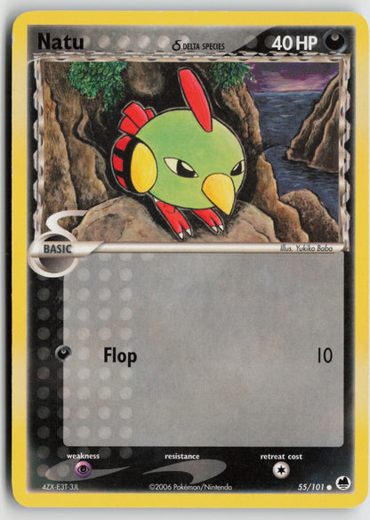 Natu (Delta Species) Common Dragon Frontiers 55/101 LP