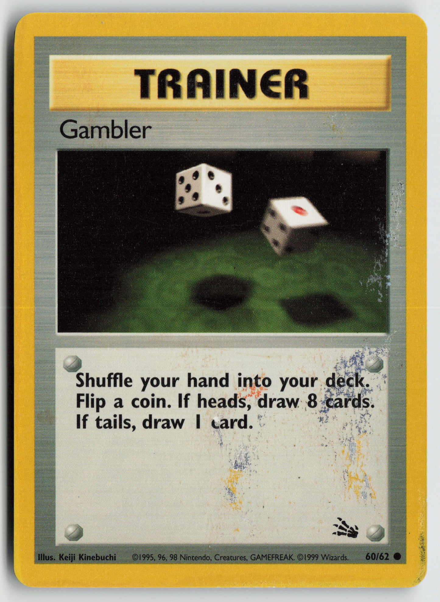 Gambler Common Fossil 60/62 DMG